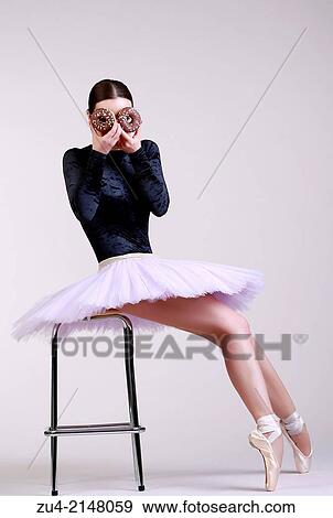 Ballerina posing with food View Large Photo Image Stock Photo - Ballerina posing with food. Fotosearch