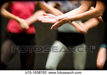 Stock Image - Ballet class. Fotosearch