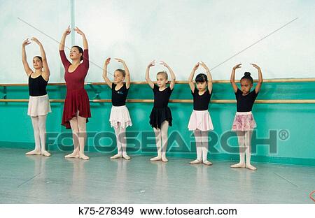 Ballet class View Large Photo Image Stock Photo - Ballet class. Fotosearch