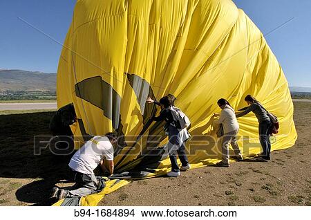 Balloon, Cerdanya area, Girona province, Catalonia, Spain View Large Photo Image Picture - Balloon, Cerdanya area, Girona province, Catalonia, Spain. Fotosearch