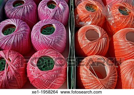 balls of yarn. View Large Photo Image Picture - balls of yarn.. Fotosearch