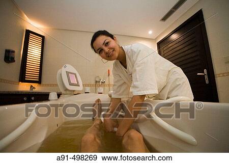 Balneotherapy. Alhambra 5 stars hotel and spa. Resort of Yasmine Hammamet by the mediteranean. Tunisia View Large Photo Image Stock Photo - Balneotherapy. Alhambra 5 stars hotel and spa. Resort of Yasmine Hammamet by the mediteranean. Tunisia. Fotosearch