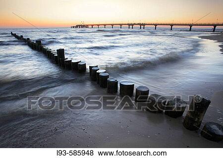 Stock Photo - Baltic Sea. Usedom. Mecklenburg-Western Pomerania. Germany. Fotosearch