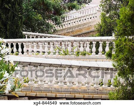 Balusters in Primo de Rivera Park, Zaragoza. Aragon, Spain View Large Photo Image Stock Photo - Balusters in Primo de Rivera Park, Zaragoza. Aragon, Spain. Fotosearch