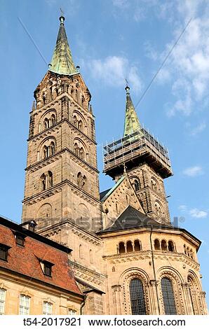 Bamberg Cathedral of St. Peter and St. George, Bamberg, Bavaria, Germany View Large Photo Image Stock Image - Bamberg Cathedral of St. Peter and St. George, Bamberg, Bavaria, Germany. Fotosearch