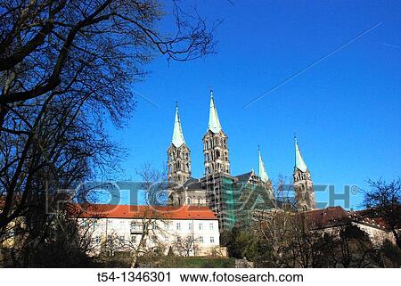 Bamberg Cathedral View Large Photo Image Stock Image - Bamberg Cathedral. Fotosearch