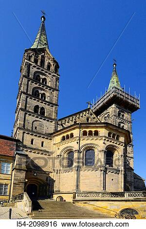 Bamberger Dom St. Peter und St. Georg Bamberg Germany Deutschland DE Bavaria UNESCO. View Large Photo Image Stock Photograph - Bamberger Dom St. Peter und St. Georg Bamberg Germany Deutschland DE Bavaria UNESCO.. Fotosearch
