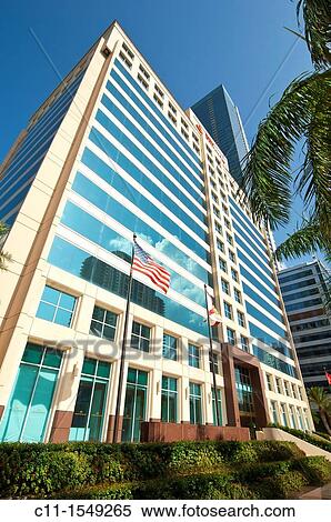 banco santander, Miami, city centre, Florida, USA View Large Photo Image Stock Photography - banco santander, Miami, city centre, Florida, USA. Fotosearch