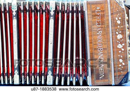 Stock Photo - Bandoneon, Traditional Tango Musical Instrument. Fotosearch