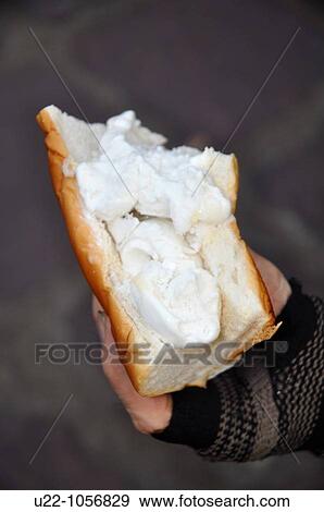 Stock Photo - Bangkok (Thailand): an ice-cream sandwich. Fotosearch