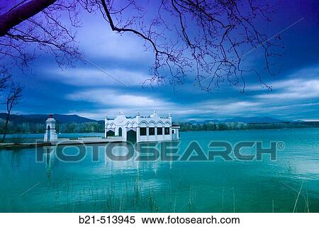 Banyoles lake. Girona province, Catalonia, Spain View Large Photo Image Stock Photography - Banyoles lake. Girona province, Catalonia, Spain. Fotosearch