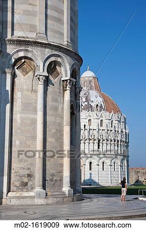 Stock Photo - Baptistry of St John, Pisa, Italy. Fotosearch