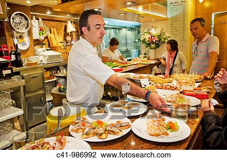 Bar Goiz-Argi, San Sebastian, Guipuzcoa, Basque Country, Spain View Large Photo Image Stock Image - Bar Goiz-Argi, San Sebastian, Guipuzcoa, Basque Country, Spain. Fotosearch
