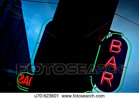 Bar sign. Madrid. Spain. View Large Photo Image Stock Image - Bar sign. Madrid. Spain.. Fotosearch