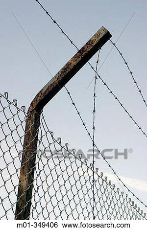 Barbed wire View Large Photo Image Stock Photograph - Barbed wire. Fotosearch