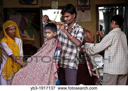 Barber Shop, Jodhpur, Rajasthan, India View Large Photo Image Stock Photo - Barber Shop, Jodhpur, Rajasthan, India. Fotosearch