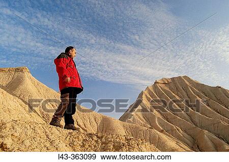 Stock Photo - Bardenas Reales. Navarre. Spain. Fotosearch