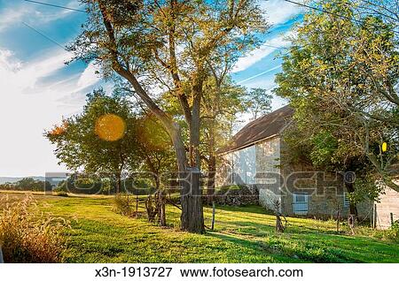 Barns in Montgomery township, country landscape View Large Photo Image Stock Photo - Barns in Montgomery township, country landscape. Fotosearch
