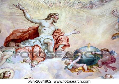 Baroque mural painting in Karlskirche (St. Charles's Church), Vienna, Austria. View Large Photo Image Stock Image - Baroque mural painting in Karlskirche (St. Charles's Church), Vienna, Austria.. Fotosearch