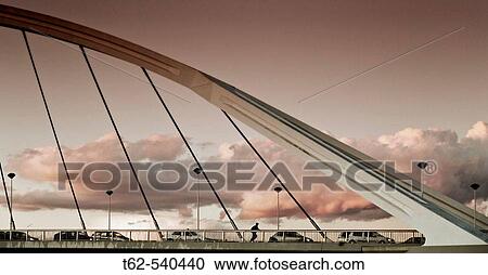Barqueta Bridge. Sevilla. Andalucia. Spain View Large Photo Image Stock Image - Barqueta Bridge. Sevilla. Andalucia. Spain. Fotosearch