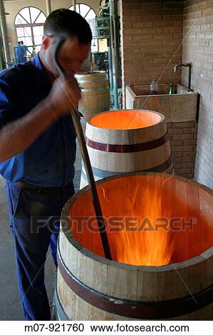 Barrel making in Muga winery. La Rioja. Spain View Large Photo Image Stock Image - Barrel making in Muga winery. La Rioja. Spain. Fotosearch