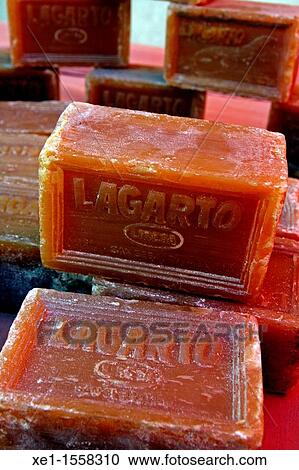 Stock Image - bars of laundry soap.. Fotosearch