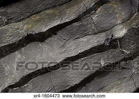 Stock Image - Basalt columns at Dyrholaey, Reynisdrangar, Vik i Myrdal, Iceland. Fotosearch