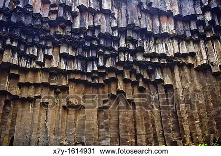 Basaltic columns at Svartifoss, Iceland View Large Photo Image Stock Image - Basaltic columns at Svartifoss, Iceland. Fotosearch