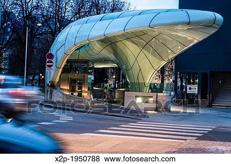 Base station of the Hungerburgbahn funicular railway at the Congress by top architect Zaha Hadid, Innsbruck, Tyrol, Austria, Europe. View Large Photo Image Stock Photo - Base station of the Hungerburgbahn funicular railway at the Congress by top architect Zaha Hadid, Innsbruck, Tyrol, Austria, Europe.. Fotosearch