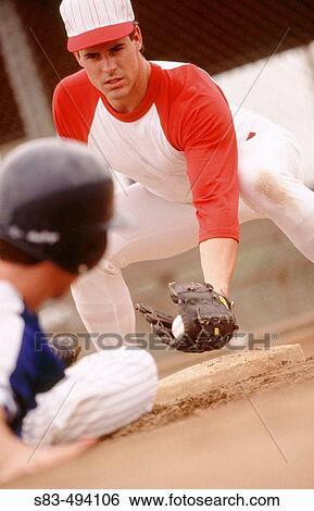 Baseball View Large Photo Image Stock Photograph - Baseball. Fotosearch