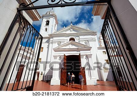 Stock Image - Basilica Nuestra Seora del Pilar. La Recoleta. Buenos Aires. Argentina.. Fotosearch