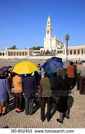 Basilica of Our Lady of Fatima, Fatima, Portugal View Large Photo Image Stock Image - Basilica of Our Lady of Fatima, Fatima, Portugal. Fotosearch