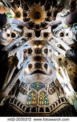 Basilica of Sagrada Familia (by architect Antoni Gaudi) in Barcelona, Catalonia, Spain. View Large Photo Image Stock Image - Basilica of Sagrada Familia (by architect Antoni Gaudi) in Barcelona, Catalonia, Spain.. Fotosearch
