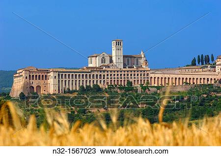 Basilica of San Francesco (Saint Francis), UNESCO World Heritage site, Assisi, Perugia province, Umbria, Italy View Large Photo Image Stock Image - Basilica of San Francesco (Saint Francis), UNESCO World Heritage site, Assisi, Perugia province, Umbria, Italy. Fotosearch