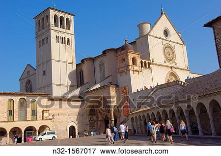 Basilica of San Francesco (Saint Francis), UNESCO World Heritage site, Assisi, Perugia province, Umbria, Italy View Large Photo Image Stock Photo - Basilica of San Francesco (Saint Francis), UNESCO World Heritage site, Assisi, Perugia province, Umbria, Italy. Fotosearch