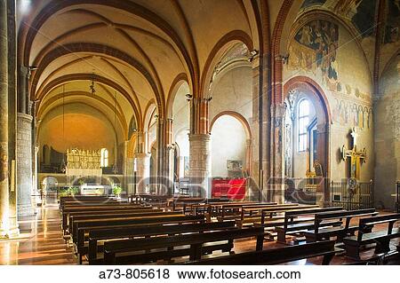 Basilica of Sant? Eustorgio, Milan. Lombardy, Italy View Large Photo Image Stock Photo - Basilica of Sant? Eustorgio, Milan. Lombardy, Italy. Fotosearch