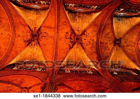 Basilica of Santa Eulalia, Barcelona Cathedral, Gothic, Barcelona, Catalonia, Spain View Large Photo Image Stock Photo - Basilica of Santa Eulalia, Barcelona Cathedral, Gothic, Barcelona, Catalonia, Spain. Fotosearch