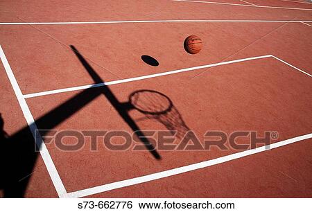Basketball court View Large Photo Image Stock Photograph - Basketball court. Fotosearch