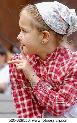Stock Image - Basque folklore. Fiestas de la Cruz. Legazpi. Gipuzcoa. Basque Country. Spain. Fotosearch