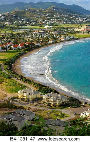 Basseterre St Kitts Caribbean Cruise NCL Island Vista View Large Photo Image Stock Photo - Basseterre St Kitts Caribbean Cruise NCL Island Vista. Fotosearch