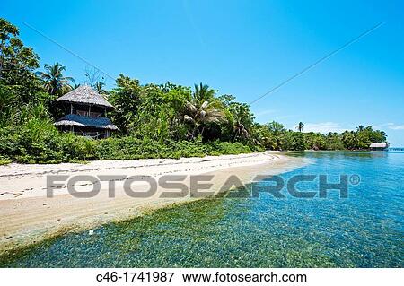 Bastimentos island, Bocas del Toro province, Caribbean sea, Panama. View Large Photo Image Stock Photo - Bastimentos island, Bocas del Toro province, Caribbean sea, Panama.. Fotosearch