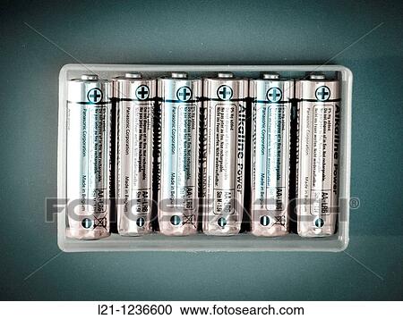 Batteries for recycling in a white plastic box on a gray background View Large Photo Image Stock Image - Batteries for recycling in a white plastic box on a gray background. Fotosearch