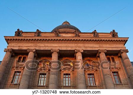 Stock Photo - Bavarian State Chancellery in Munich, Germany. Fotosearch