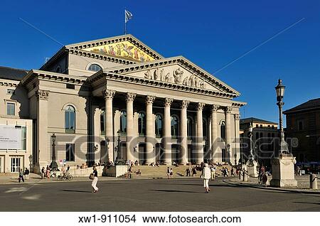 Bayerische Staatsoper, State Opera House, M? nchen, Munich, Bavaria, Germany, Europe View Large Photo Image Picture - Bayerische Staatsoper, State Opera House, M? nchen, Munich, Bavaria, Germany, Europe. Fotosearch