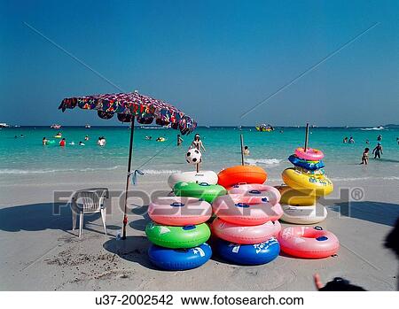 Beach at Coral Island, Thailand View Large Photo Image Stock Image - Beach at Coral Island, Thailand. Fotosearch