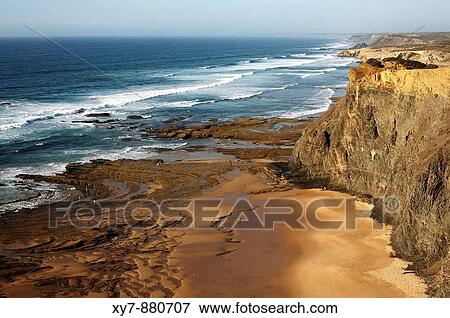 Beach at Monte Clerigo near Aljezur in the Algarve, Portugal View Large Photo Image Stock Photo - Beach at Monte Clerigo near Aljezur in the Algarve, Portugal. Fotosearch