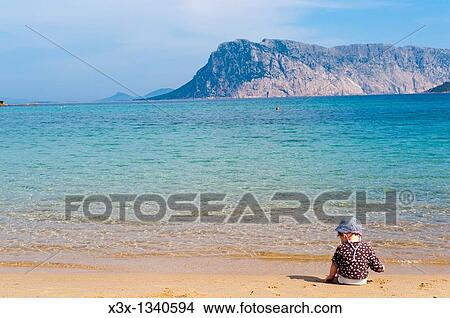 Beach, Baia Salinedda, San Teodoro, Sardinia, Italy View Large Photo Image Picture - Beach, Baia Salinedda, San Teodoro, Sardinia, Italy. Fotosearch