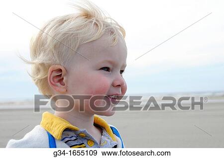 Stock Photo - Beach Gazing. Fotosearch