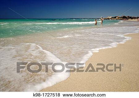 beach is Trenc, Ses Salines, Majorca, Balearic Islands, Spain View Large Photo Image Stock Photo - beach is Trenc, Ses Salines, Majorca, Balearic Islands, Spain. Fotosearch