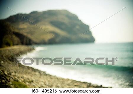 Beach Las Negras, Cabo de Gata, Almeria, Spain View Large Photo Image Stock Photography - Beach Las Negras, Cabo de Gata, Almeria, Spain. Fotosearch